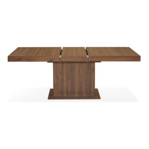 Tables à manger extensibles Tania - Bois noyer