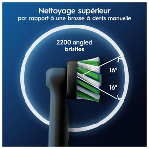 Oral B Cross Action - 6 brossettes noires