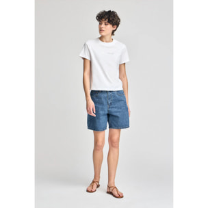 Camiseta Diamond blanca con print foil Polo Club