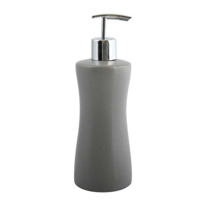 Distributeur de savon Céramique PALMA Gris MSV