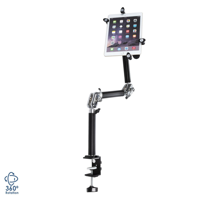 Soporte multiposición extensible para tablet