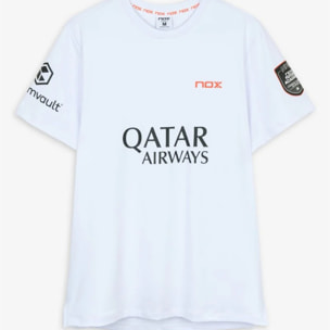 Camiseta Sponsors AT10 Blanco de Agustín Tapia 2026