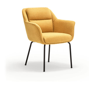 Silla Sadira mostaza 2P/Caja