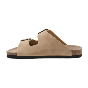 SANDALIA BABUNKERS MARRON