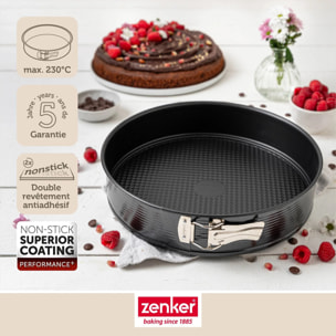 Moule à manqué à charnière 28 cm Zenker PerfectBack+