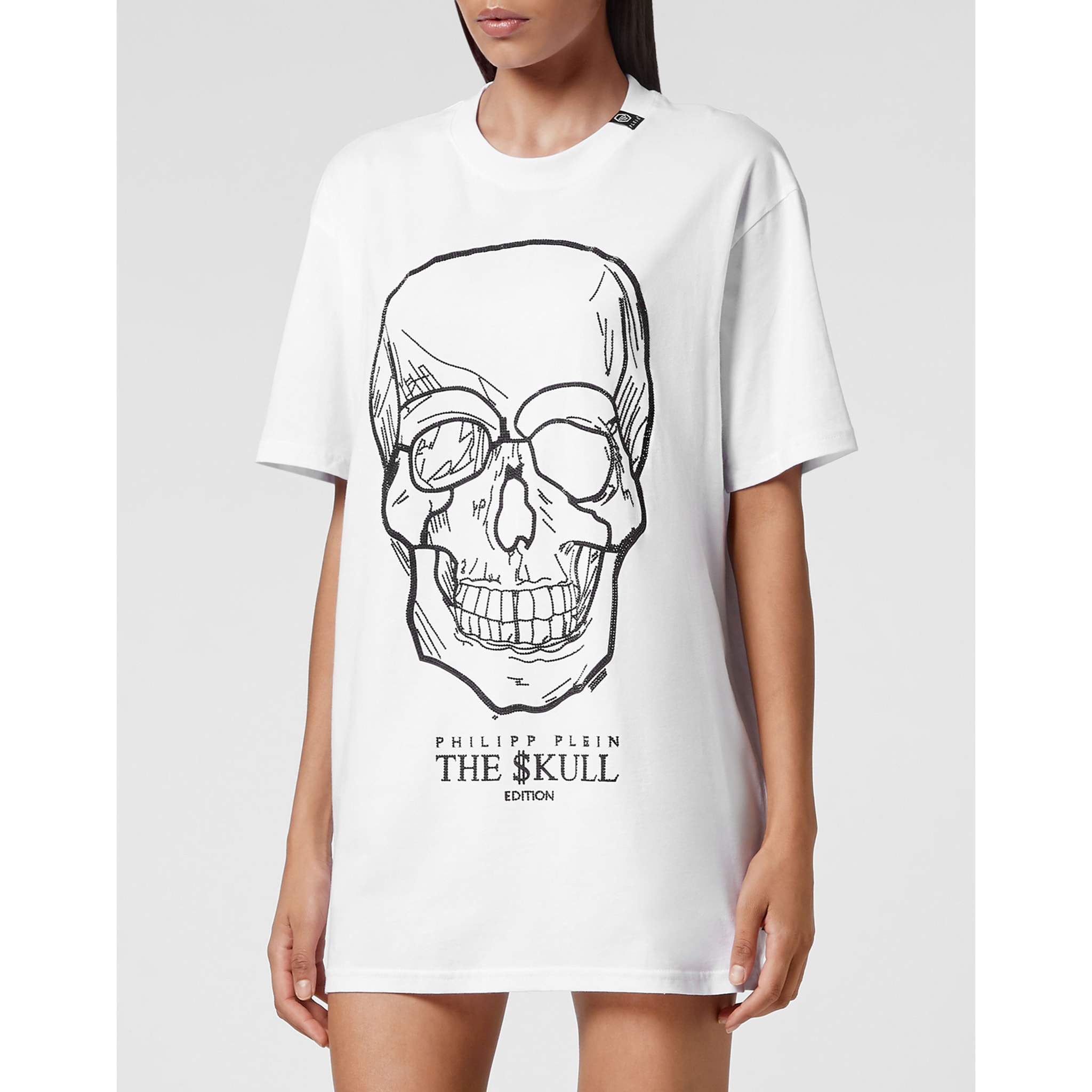 PHILIPP PLEIN Camiseta Cuello Redondo SKULL