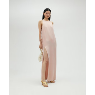 Abito lungo con spalline