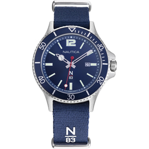 Reloj Nautica NAPABS904 Hombre Analogico Cuarzo con Correa de Nailon