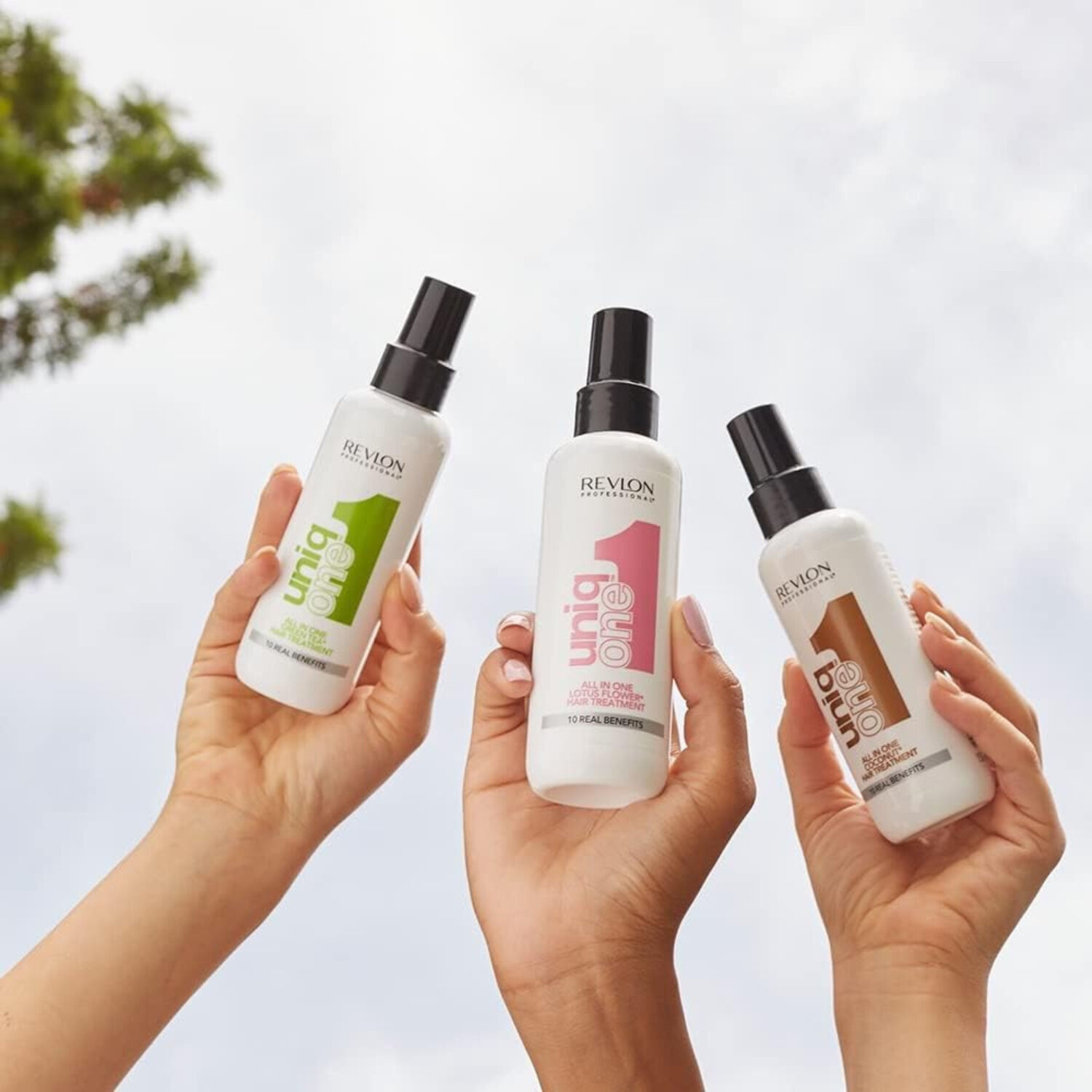UNIQONE™ - Masque spray Sans Rinçage 10 Bienfaits Lotus 150 ml
