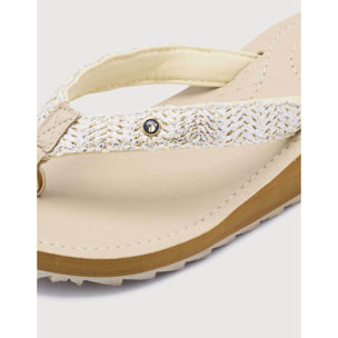Chancla Cuña Beige - Levix