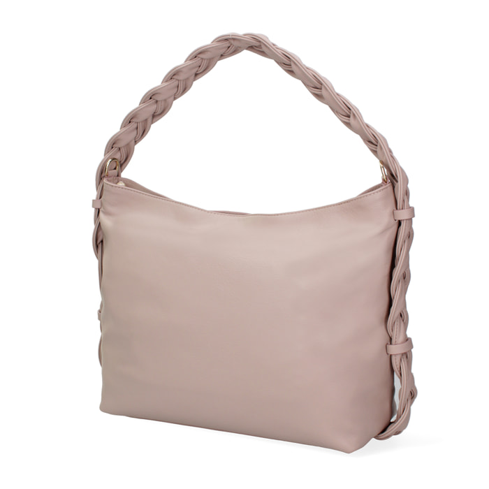 Borsa a spalla da donna In Vera pelle Made in Italy 31x26x12 cm