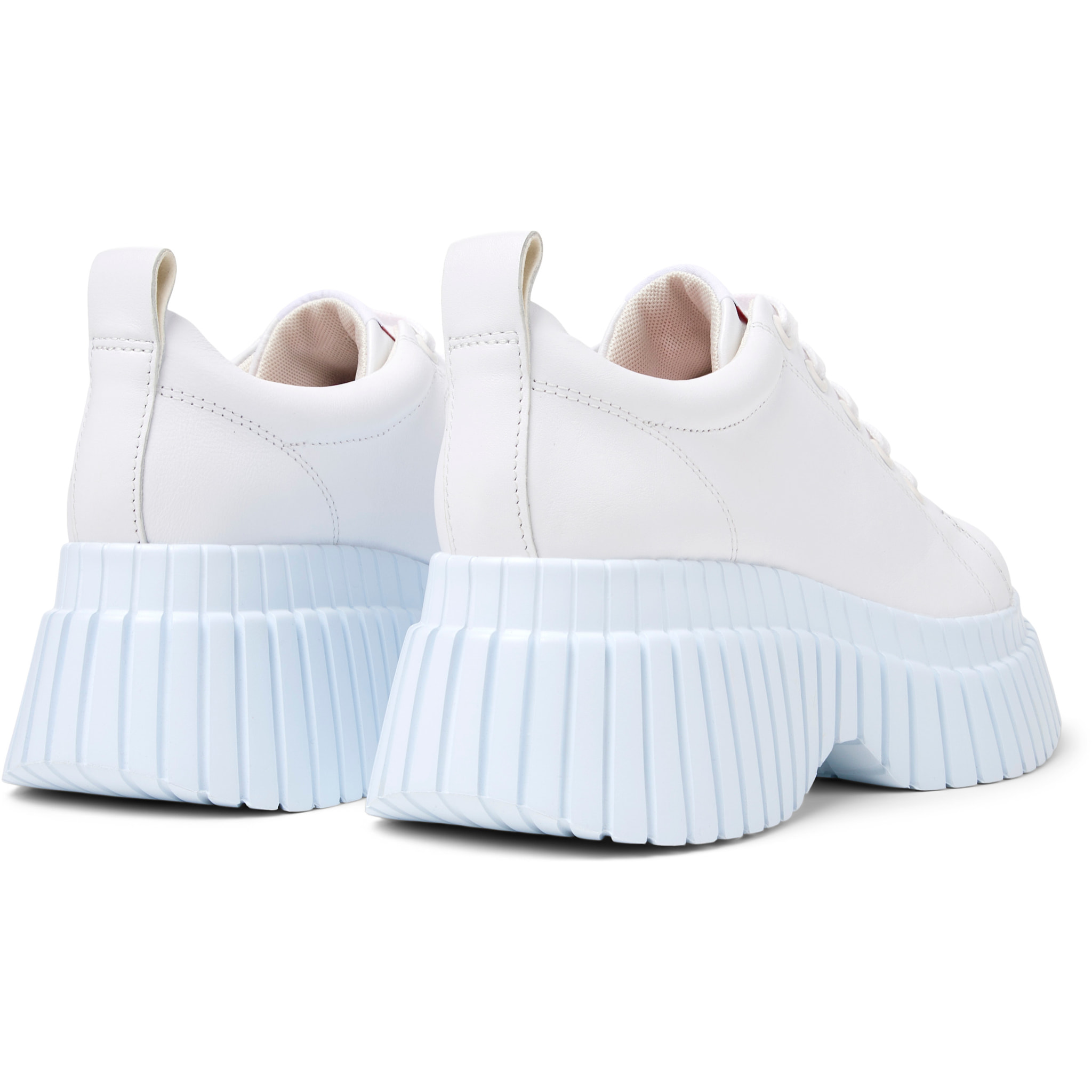 Scarpe stringate - CAMPER Pix BCN - Bianco - Pelle liscia