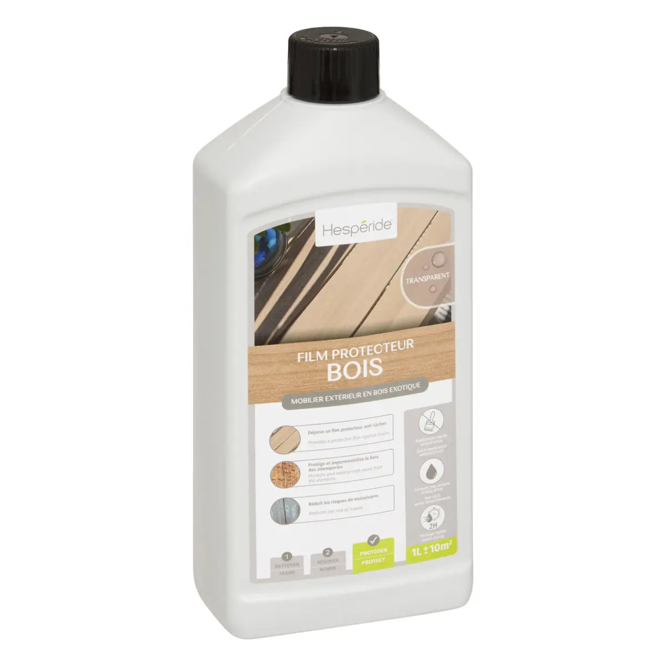 Film protecteur pour bois exotique finition transparente 1L