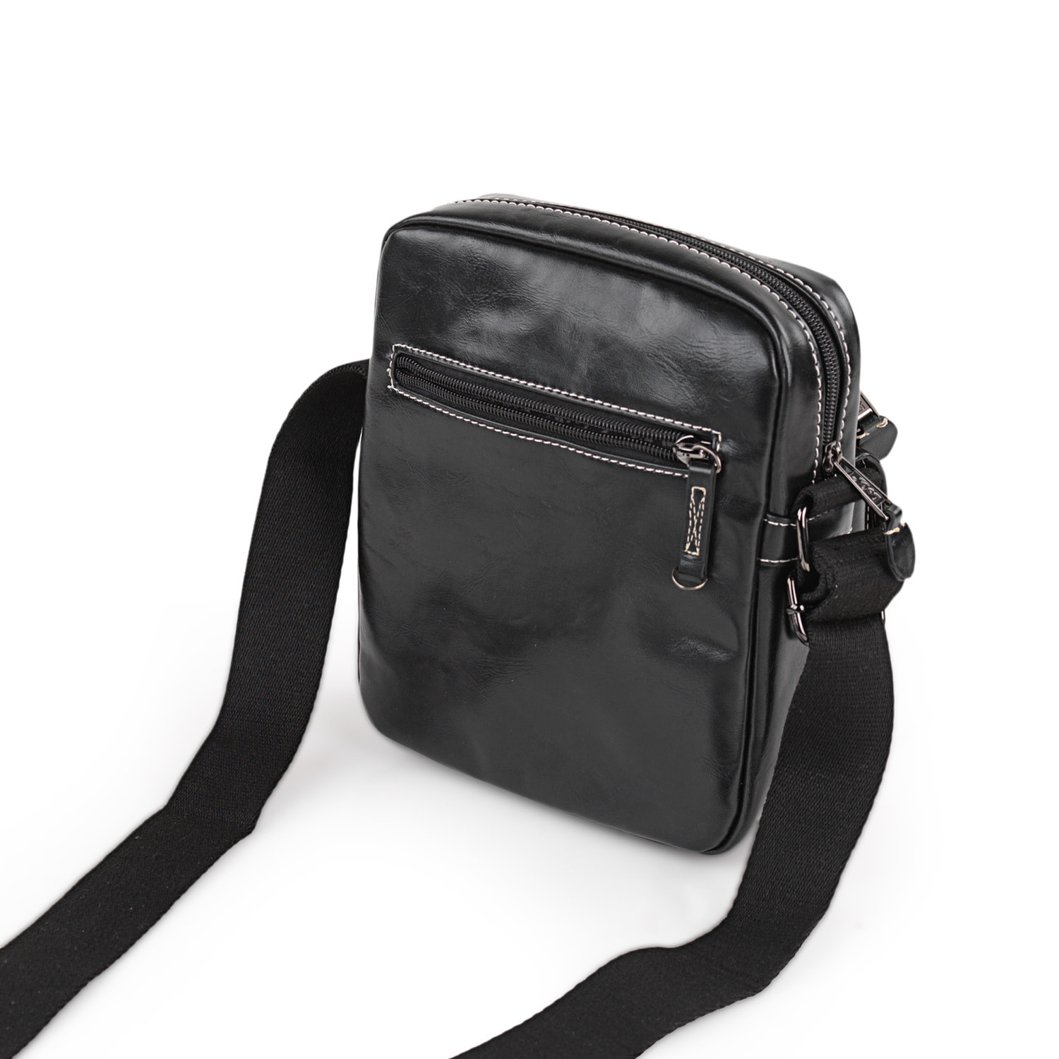 Bandolera Hombre Pu/Piel Lois Desert Negro