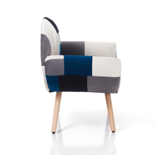 Tomasucci Fauteuil KALEIDOS-F BLUE Multicolore