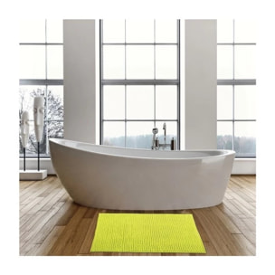 Tapis de bain Microfibre CHENILLE Vert Anis MSV