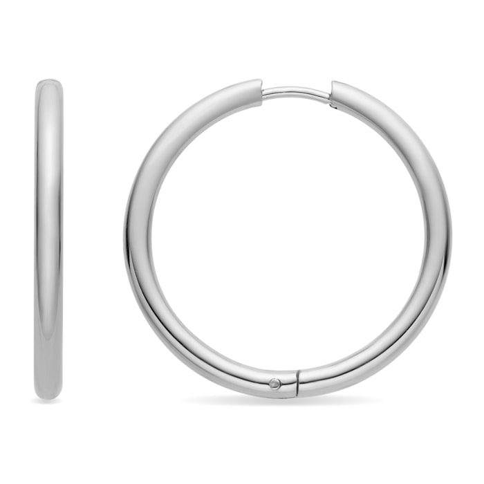 Pendientes acabado plata
