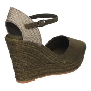 Sandalia de Cuña de Yute para Mujer, Comodo y Elegante, Diseño Moderno