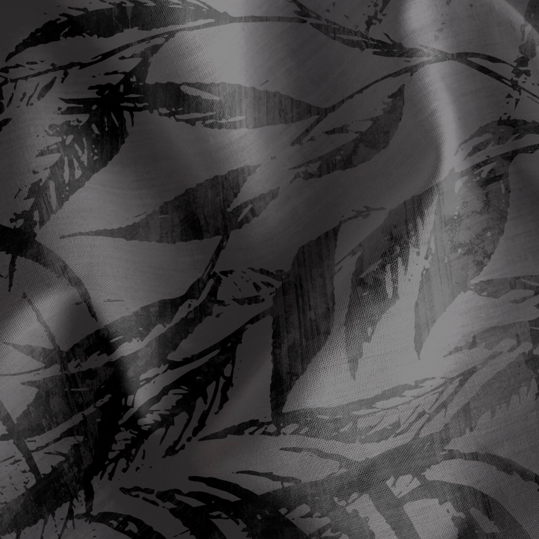 Taie d'oreiller Palm Anthracite