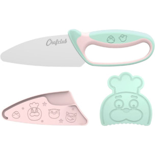 Couteau CHEFCLUB du chef chefclub kids pastel