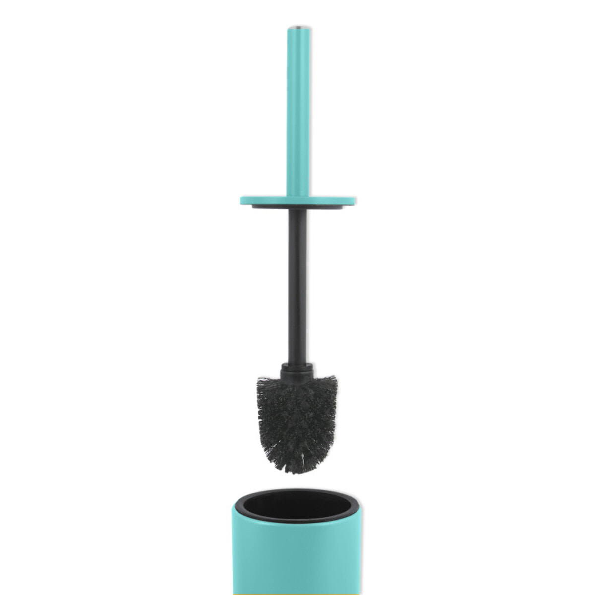 Set Poubelle à  pédale 5L & Brosse Wc AKIRA Turquoise mat Spirella
