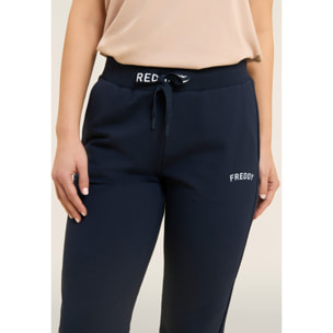 Pantaloni a Fondo Dritto con Coulisse logata FREDDY