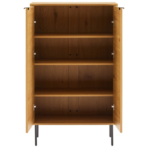 Vaisselier en bois 2 portes 80cm STINNA
