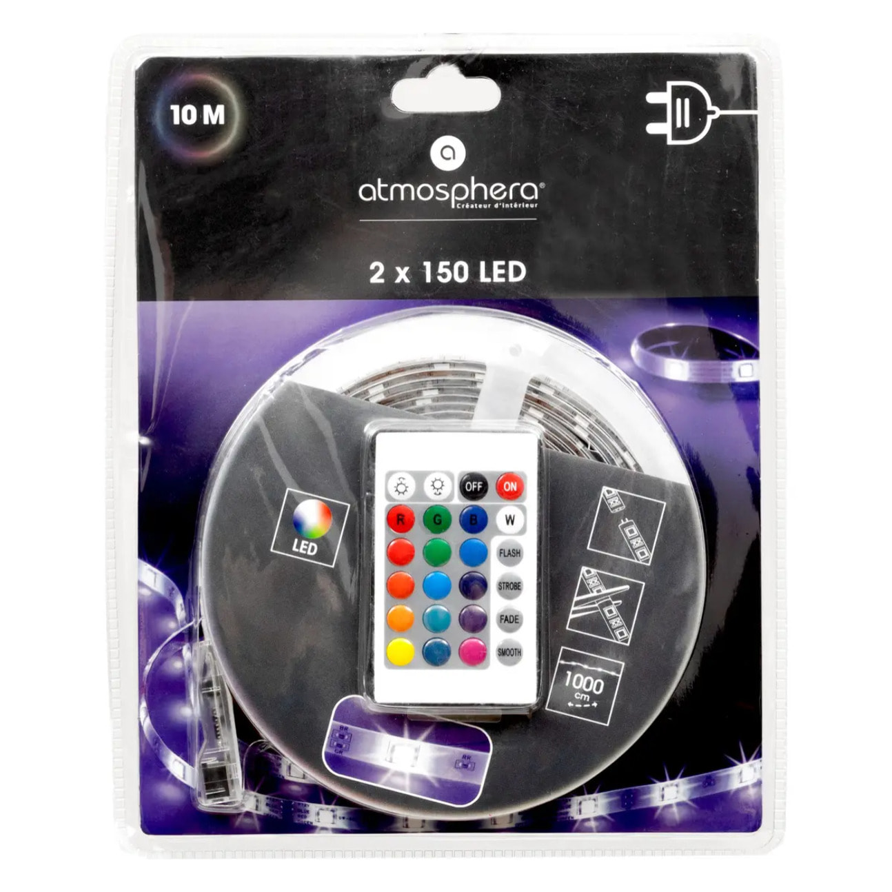 Ruban LED multicolore L1000cm