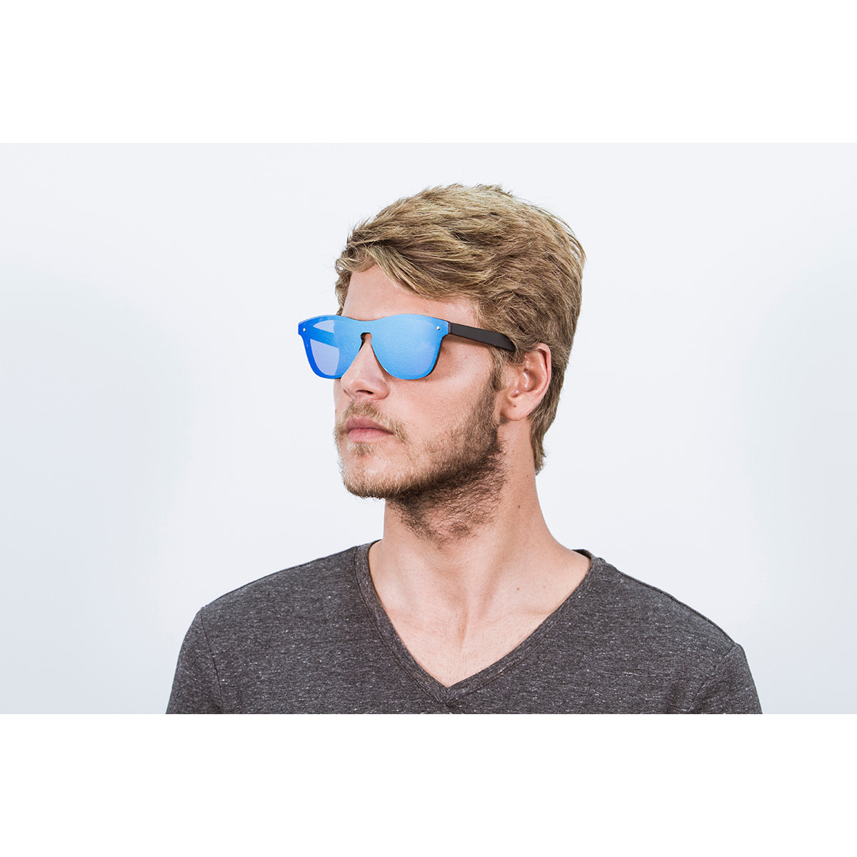 Gafas de sol OCEAN SOCOA - Carey mate / Plana revo azul cielo