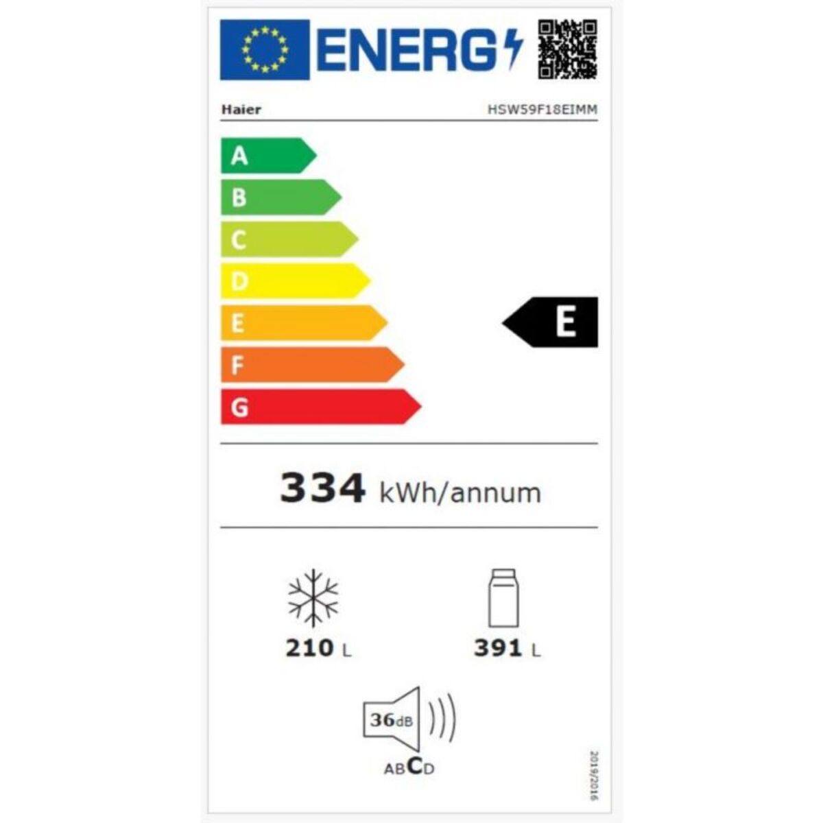 Réfrigérateur Américain HAIER HSW59F18EIMM