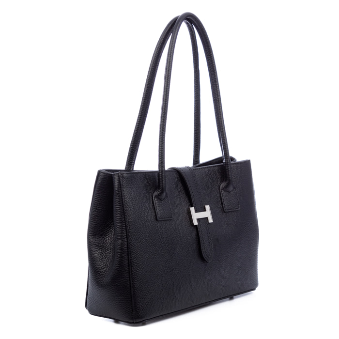 Auditore bolso Tote mujer, piel auténtica Dollaro.