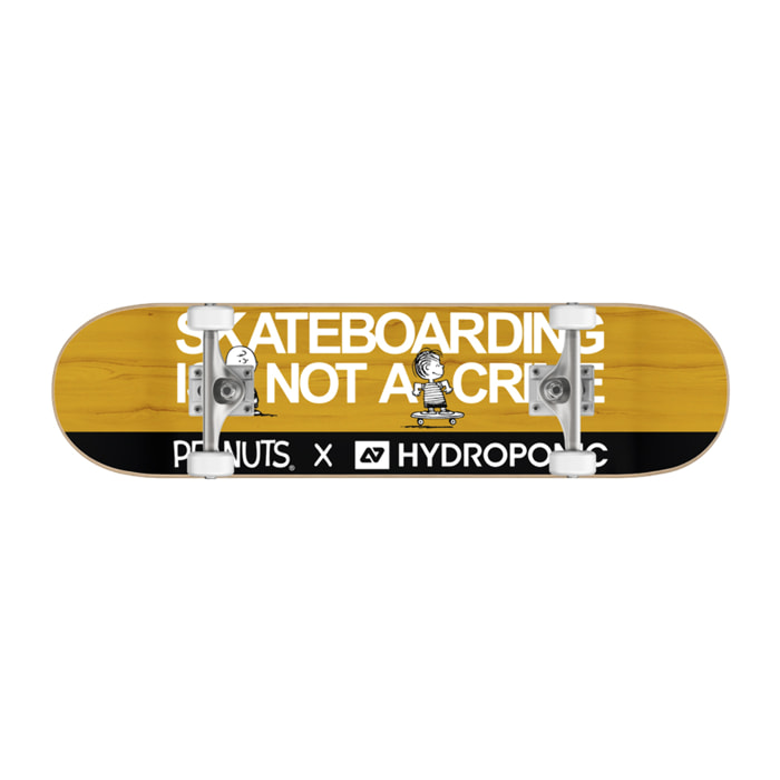 Skate completo Hydroponic PEANUTS NOT A CRIME YELLOW