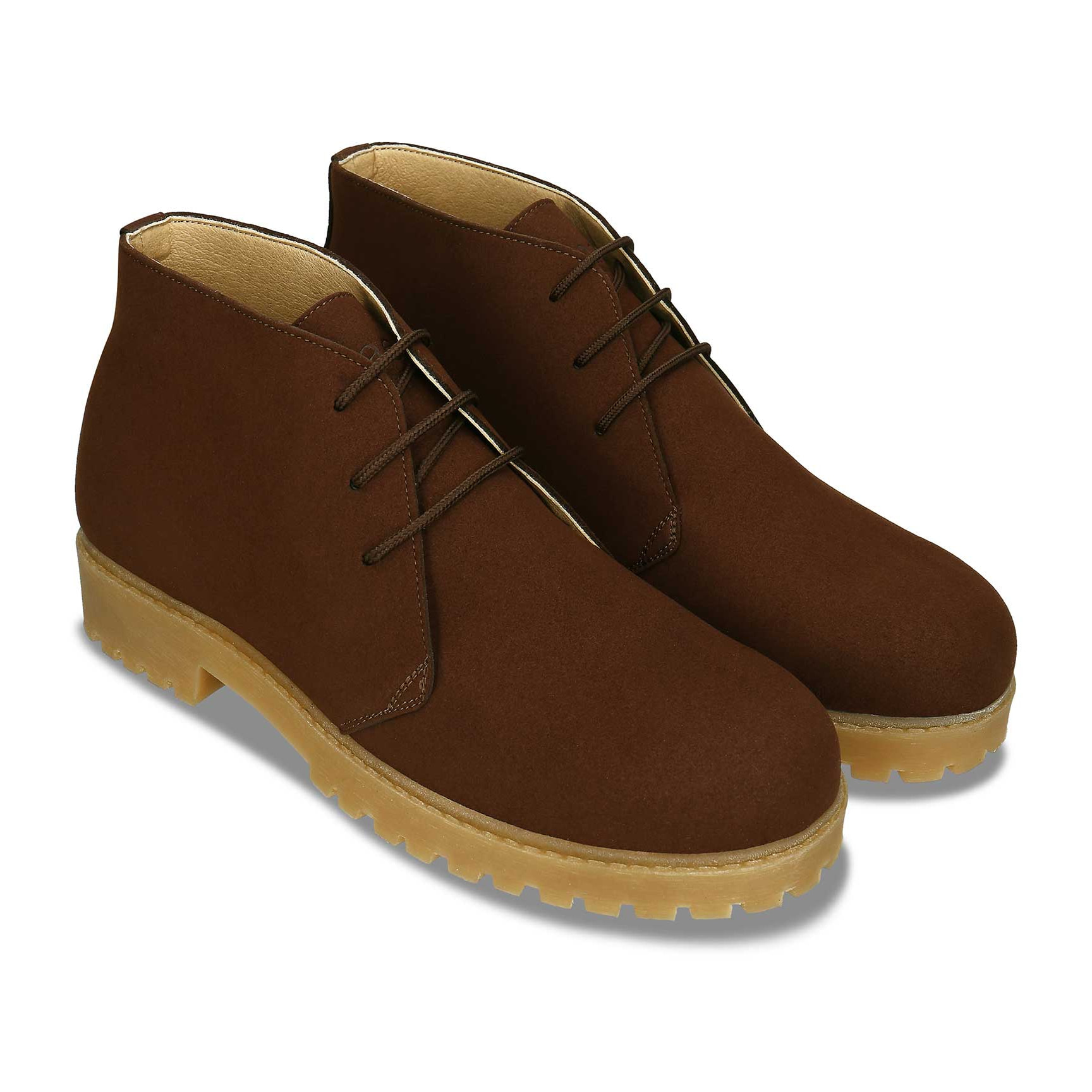 Agus Brown botas desert hombre veganas