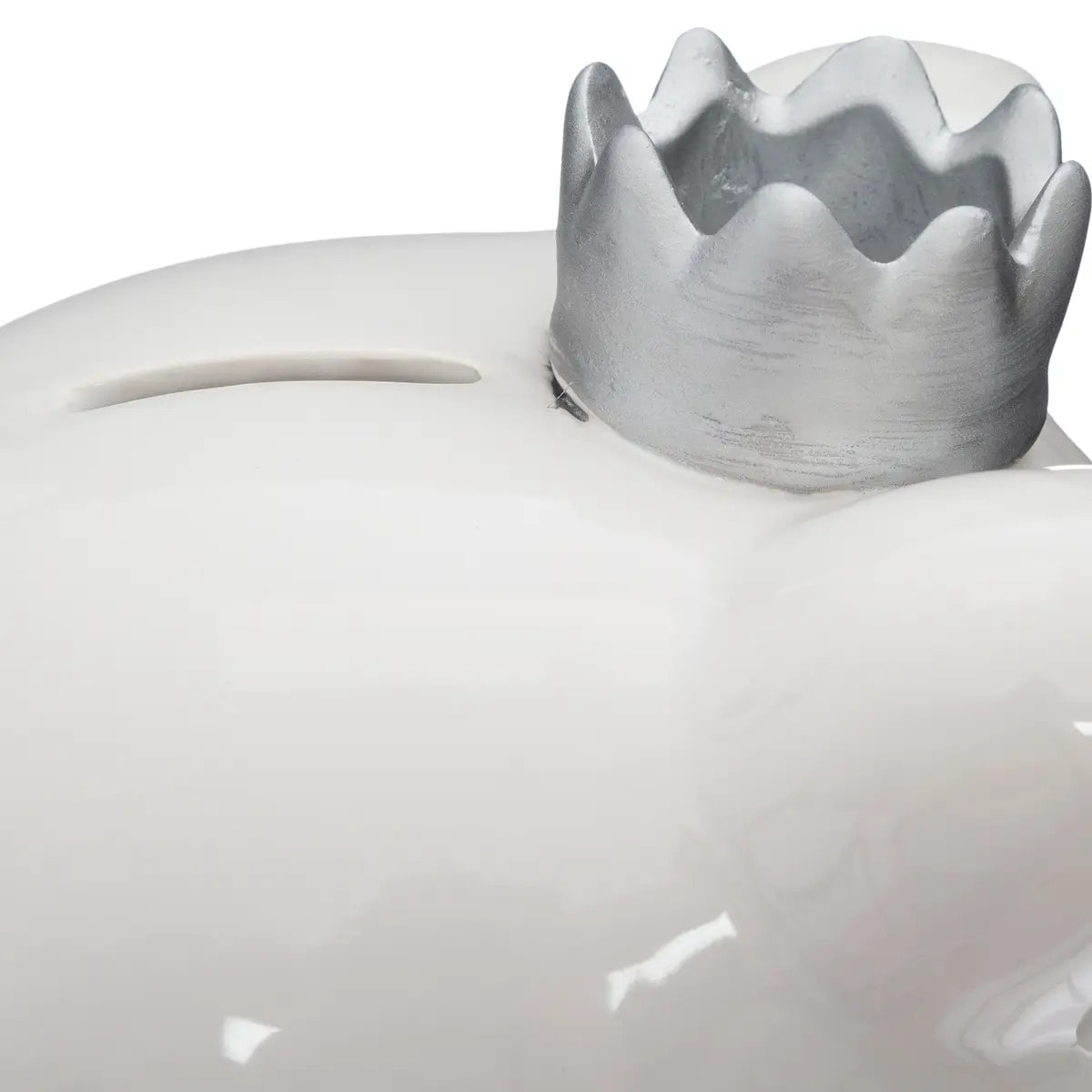Tirelire cochon H.14,5cm grès