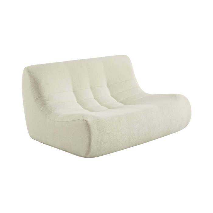 Chauffeuse bouclette texturée 2 places SOKOL