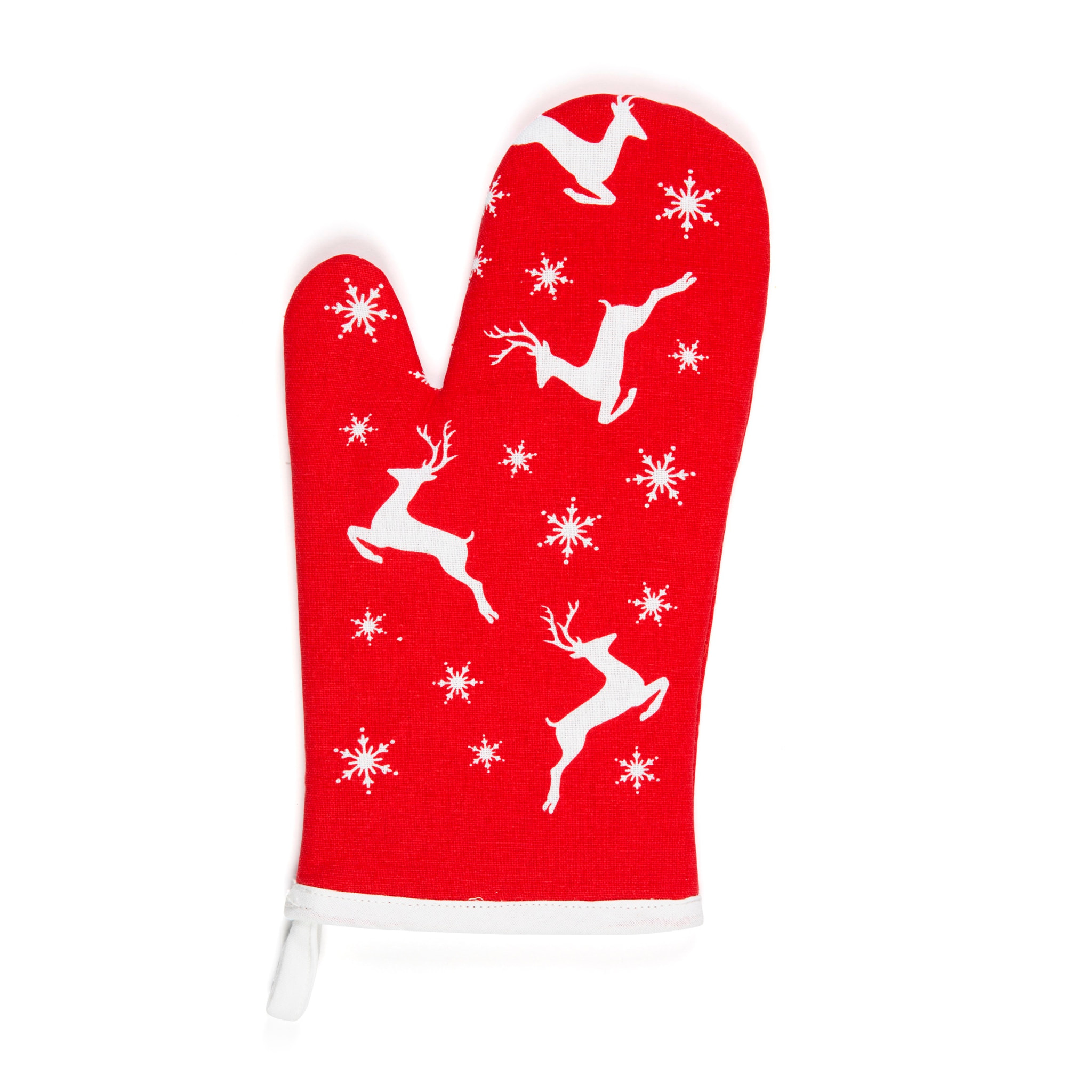 Set canovaccio con presina e guanto da cucina Excelsa – Nordic Christmas, Cotone Multicolore