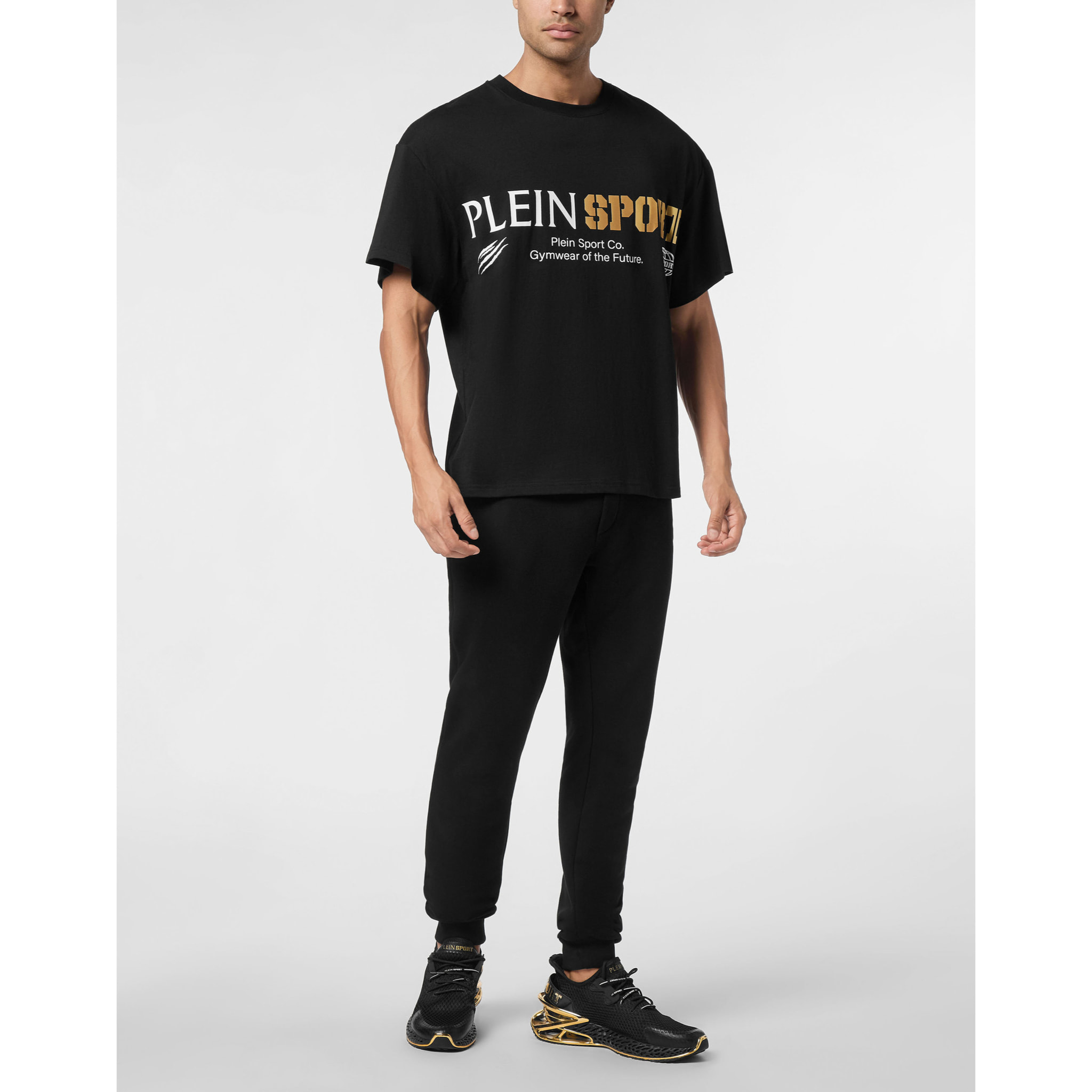 PLEIN SPORT Maglietta girocollo Ss LOGO