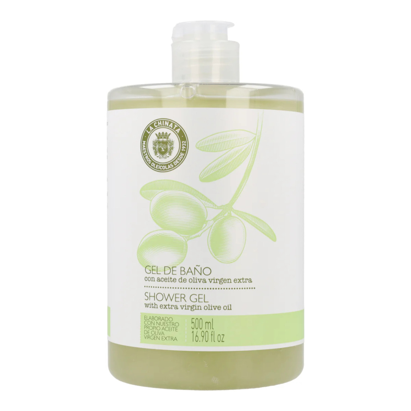 Gel de Baño con AOVE La Chinata 500 ml