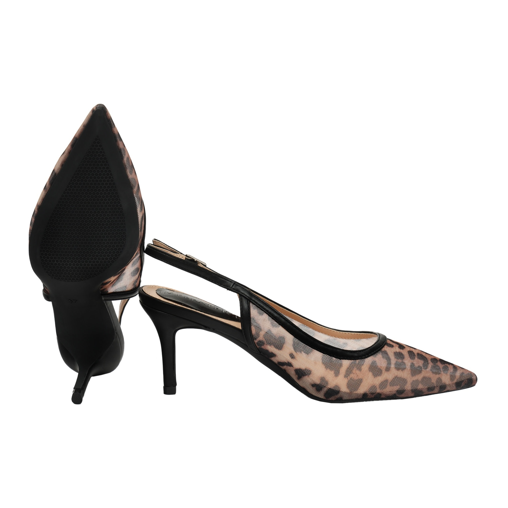 Decolletè leopardato - tacco 8,0 cm