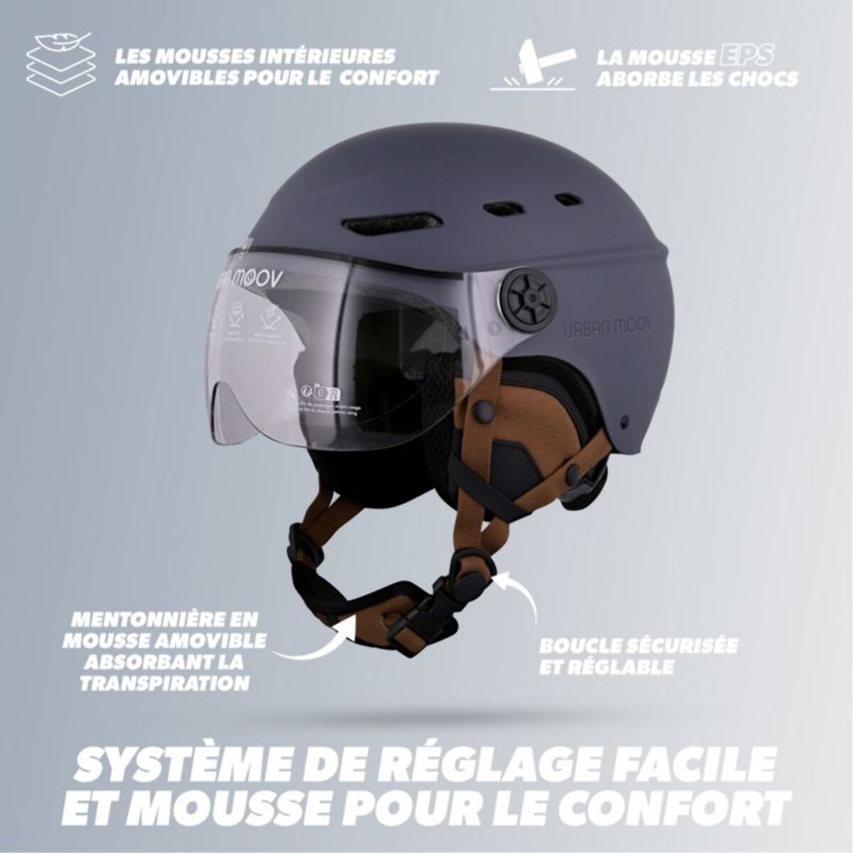Casque TNB Taille L - bleu marine