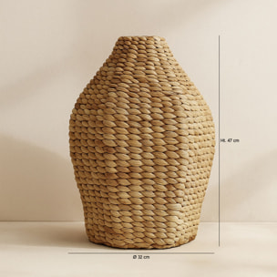 Jarre en jacinthe d'eau h47cm ALIA