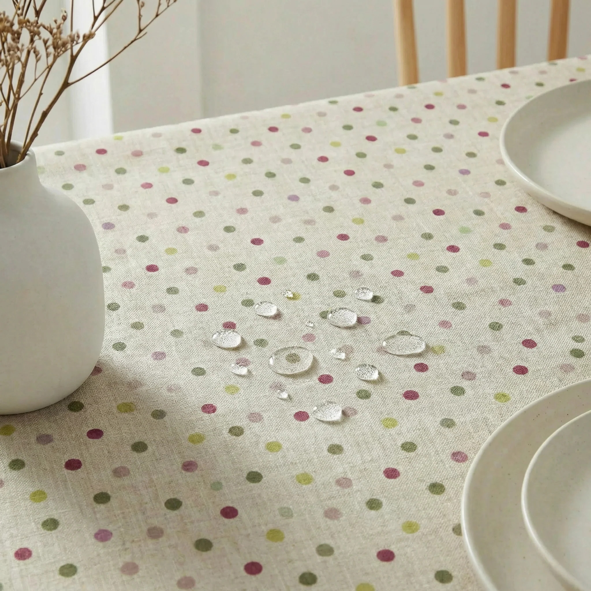 Nappe antitache au toucher tissu imperméable 0119-19