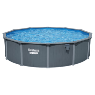 Bestway Piscine acier hors sol Ronde Hydrium 549 x 132 cm