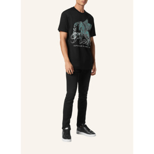PHILIPP PLEIN T-Shirt Round Neck RACING