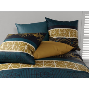 Parure Housse De Couette 3pcs 100% coton 57fils Qobe