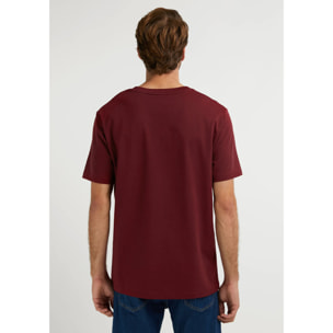Camiseta Básica  Flag T-Shirt en Rojo D.Franklin