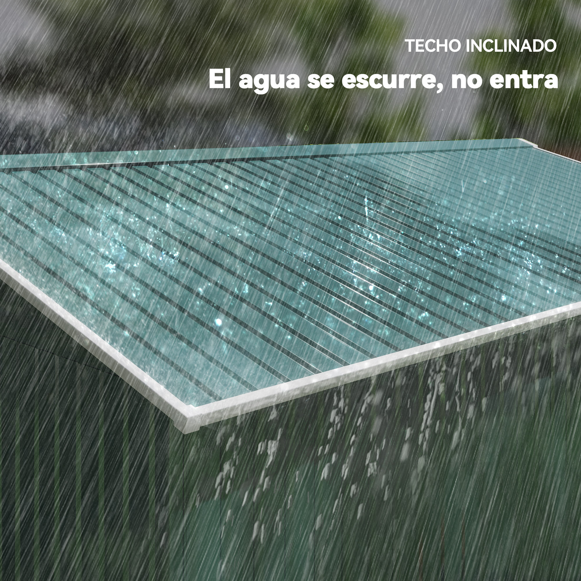 Caseta de Jardín Exterior, 12,4 m² 340x386x200 cm, Cobertizo de Jardín Exterior Metálico con Puerta Corredera, Base Refuerzo (Suelo NO Incluido) y Ventanas Verde