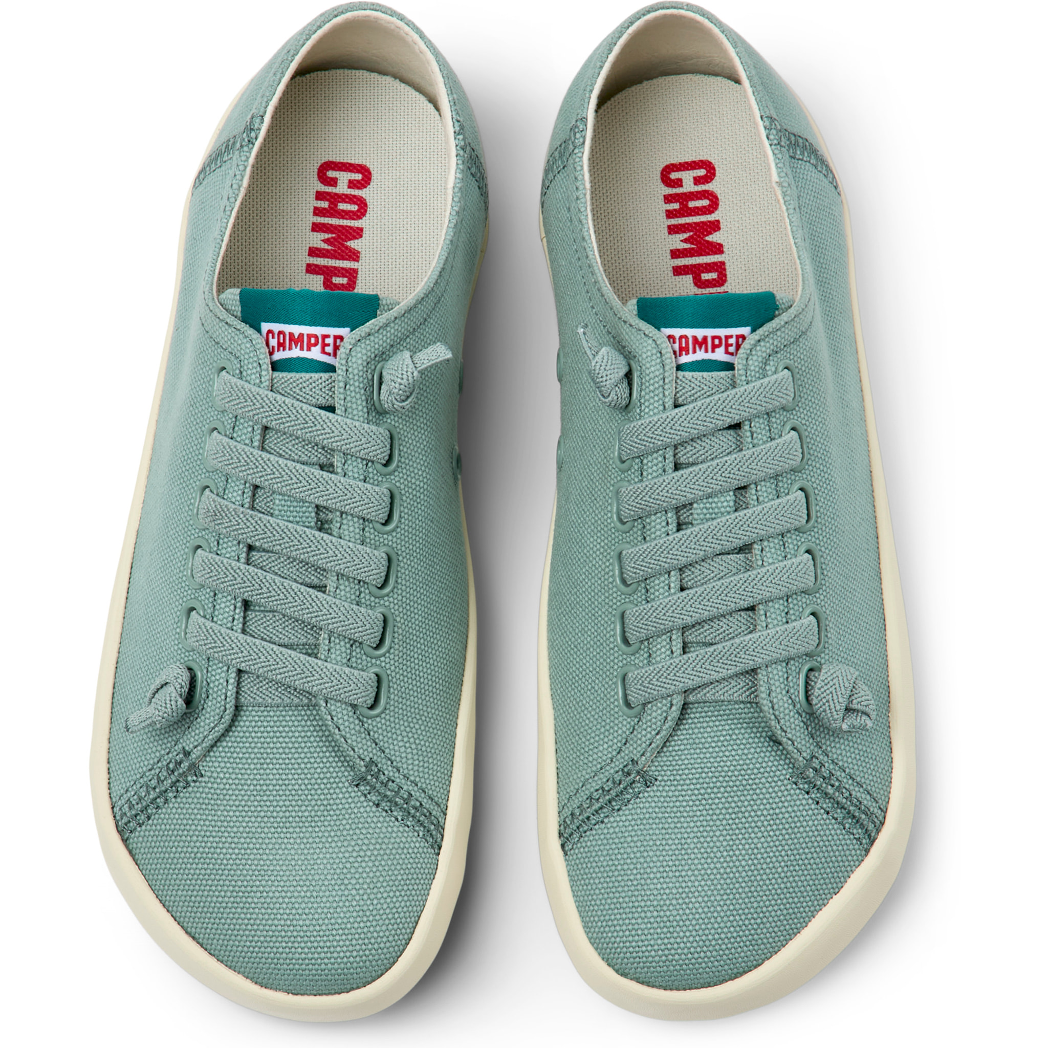 Zapatillas - CAMPER Peu Rambla Vulcanizado - Verde - Tejido natural