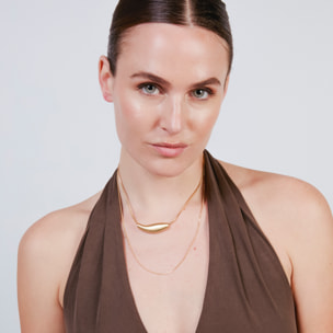 Collar Syten acabado oro amarillo 18k