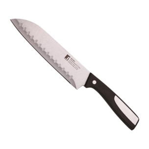 Cuchillo Santoku Bergner Resa acero inoxidable 17,5 cm
